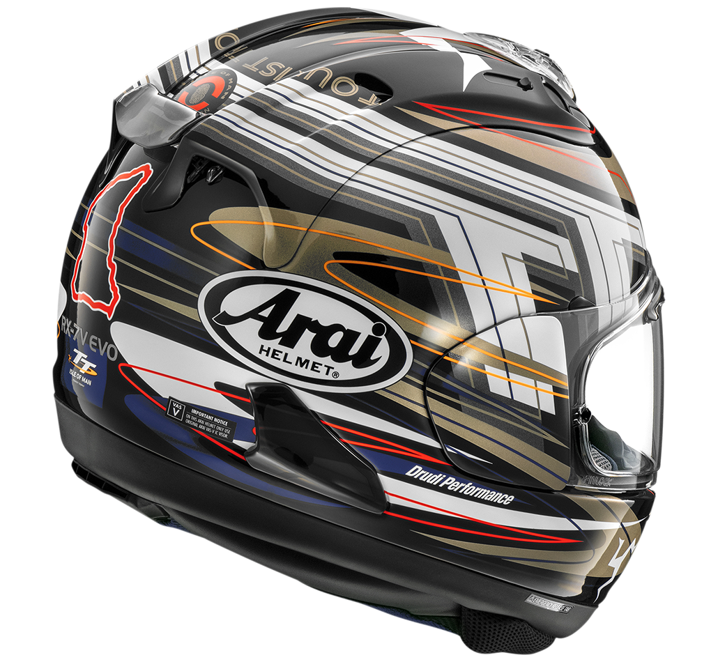קסדה ARAI RX7V Evo אראי IOM TT2026