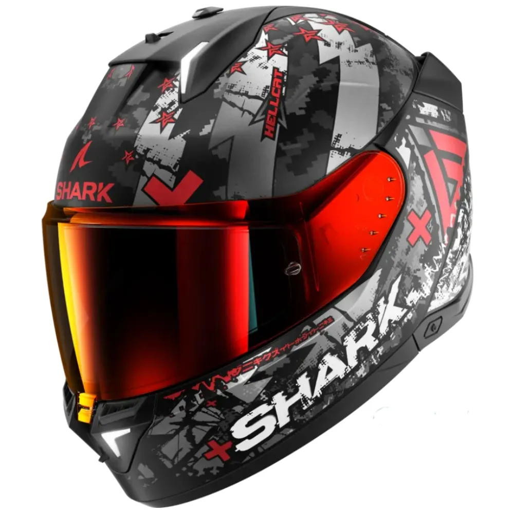 קסדה מלאה SKWAL i3 HELLCAT מבית SHARK